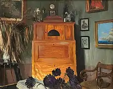 Intérieur à Bohdanów, 1906