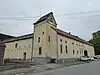 Ferme (façades et toitures) ainsi que l'intérieur du colombier, de la bergerie, de l'aile nord avec son mobilier d'origine (M) et l'ensemble formé par cette ferme et ses abords (S) à Hollogne-sur-Geer