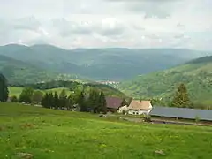 Ferme Landersen sur le versant nord-ouest.