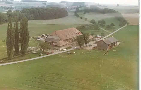 Ancienne ferme du château de Vullierens datant du XVIIIe siècle.