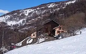 La ferme de l'Adroit au haut des Granges