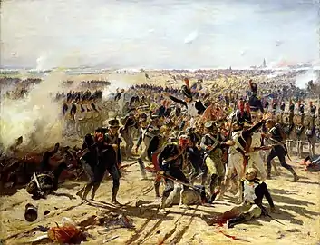 La bataille d'Essling, par Fernand Cormon