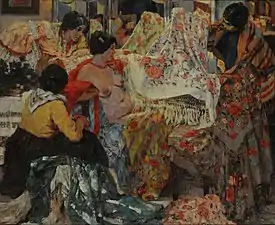 Los Mantones de Manila, 1914, Musée national des Beaux-Arts de Buenos Aires