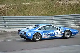 Ferrari 308 GTS, circuit de Dijon-Prenois.