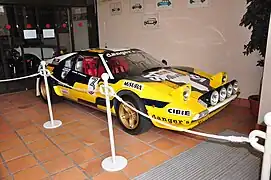 Réplique de Ferrari 308 GTB Group 4 Michelotto, Musée de l'automobile de Monaco.