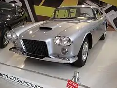 Ferrari 400 Superamerica Pininfarina Coupé, pour le PDG de Fiat Gianni Agnelli