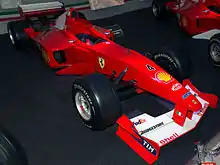 Photo de la Ferrari F1-2000 de Barrichello au musée Ferrari