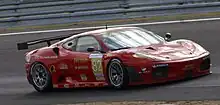 La Ferrari F430 GTC, dix-huitième et gagnante du GT2.