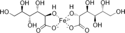 Image illustrative de l’article Gluconate de fer(II)