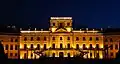 Vue nocturne du palais Esterházy.