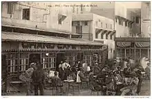 Place du Commerce dans le Mellah en 1912