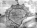 La forteresse en 1800.