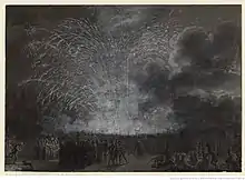 « Feu d'artifice tiré à Paris en 1792 » (1792)