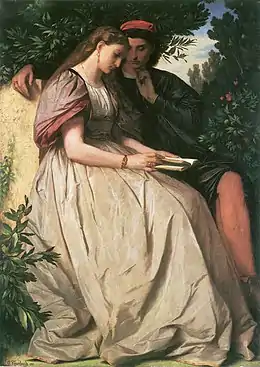 Francesca da Rimini et Paolo Malatesta, 1864.