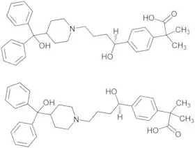 Image illustrative de l’article Fexofénadine