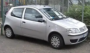 Fiat Punto II Phase 2, 3 portes (à partir de 2007).