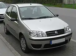 Fiat Punto II Phase 2, 3 portes.