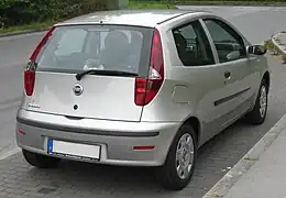 Fiat Punto II Phase 2, 3 portes.