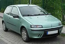 Fiat punto 2, 3 portes.