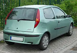 Fiat punto 2 (arrière) 3 portes