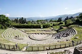 Le théâtre romain (le theatrum faesolanum)