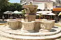 La fontaine Morosini, place des Lions (en), Héraklion