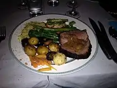 Filet de bœuf Richelieu.