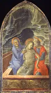 Pietà, 1435-1440Milan, , musée Poldi Pezzoli.