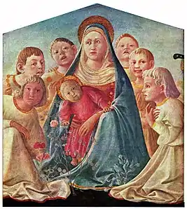 Vierge d'humilité.