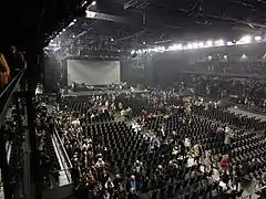 Fin du concert d'Alain Souchon le 12 février 2020