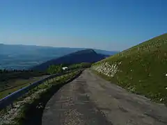 Le dernier kilomètre de l'ascension.