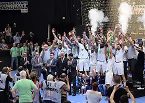 Description de l'image Finale coupe de France masculine 2015-02.jpg.