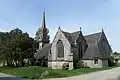 La chapelle Saint-Côme-et-Saint-Damien, vue extérieure d'ensemble.