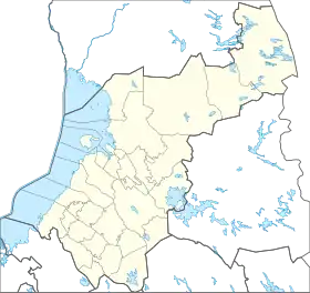 Voir sur la carte administrative d'Ostrobotnie du Nord