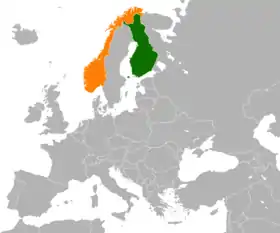 Finlande et Norvège