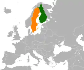 Suède et Finlande