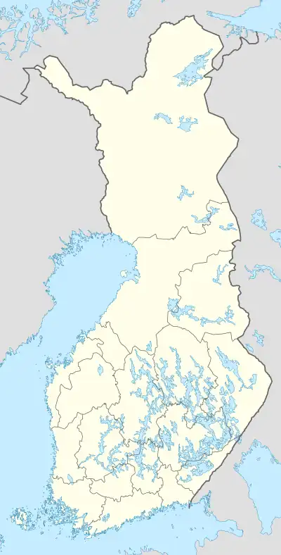 Voir sur la carte administrative de Finlande