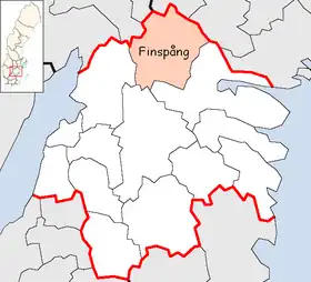 Localisation de Finspång