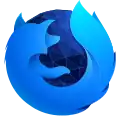 Logo de la version de développement Firefox Developer Edition de 2017 à 2019