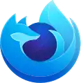 Logo de la version de développement Firefox Developer Edition depuis 2019