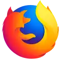 logo de Firefox de 2017 à fin 2019