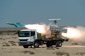 Missile C-704 (sur camion)
