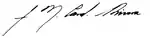 Signature de Norberto Rivera Carrera