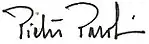 Signature de Pietro Parolin