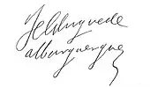 signature de Francisco Fernández de la Cueva