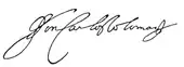 signature de Carlos Coloma (1573-1637)