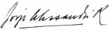 Signature de Jorge Alessandri