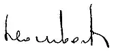 signature de León Cortés Castro