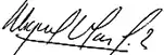 signature de Miguel Otero Silva