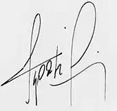 signature d'Orlando Agosti